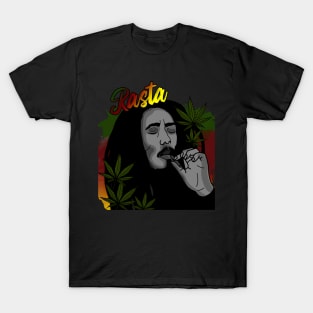 Cool happy Rasta, Jamaican T-Shirt